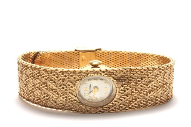 18K 4G Omega Ladies Watch (1 of 4)