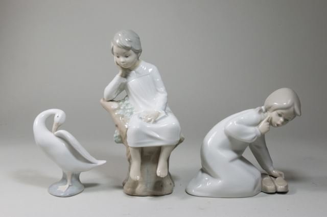 3 Lladro Figures (1 of 2)