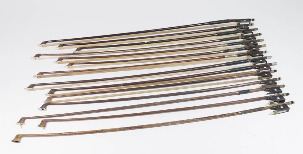 Lot of 14 Violin Bows (1 of 6)