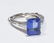 Tiffany & Co. Tanzanite & Diamond Platinum Ring