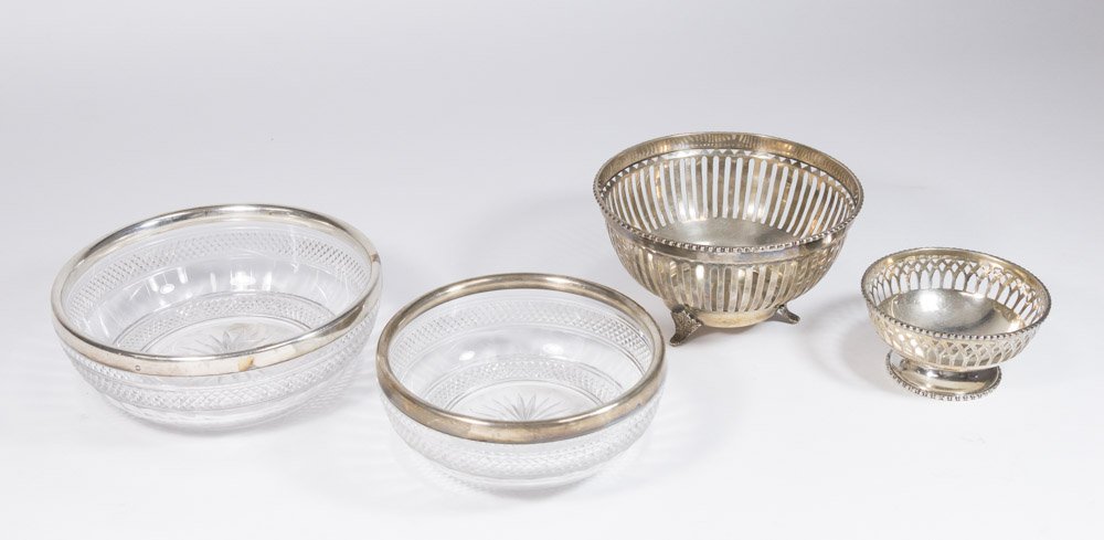 Lot of Silver Bowls (1 of 5)