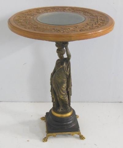 Bronze Figural Compote (1 of 8)