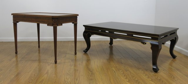 Louis XVI Style Side Table & Chinese Coffee Table (1 of 7)