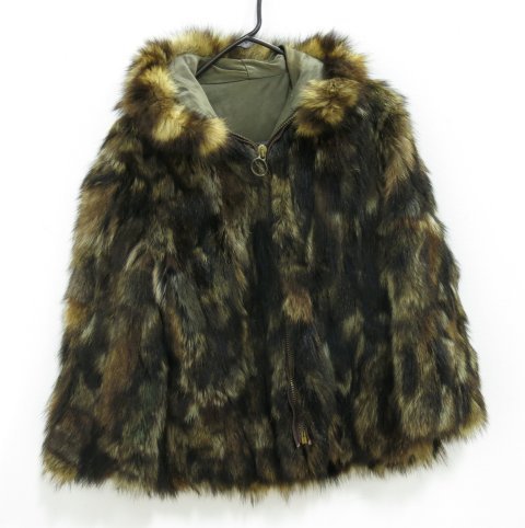 Small Raccoon Jacket with Hood (1 of 2)