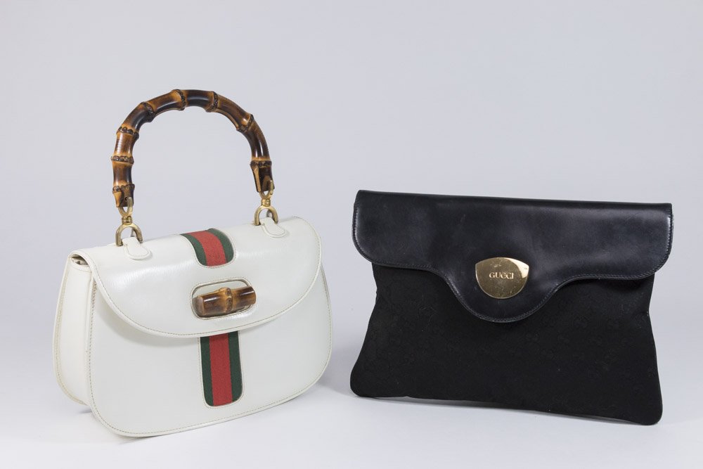 Gucci Clutch Bag & Saks Fifth Avenue Handbag (1 of 10)