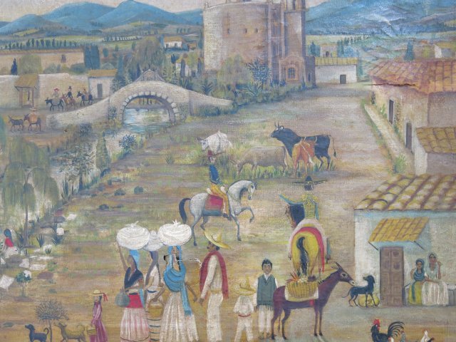 Mexican Village Scene (1 of 2)