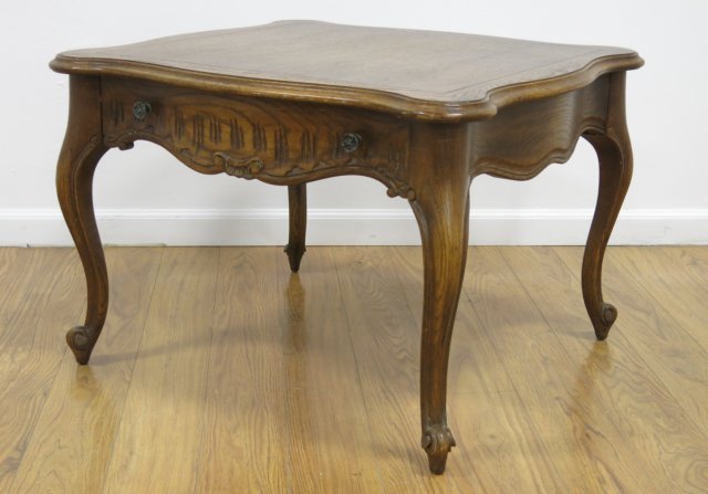 Louis XV Style Oak Coffee Table by Hekman (1 of 2)