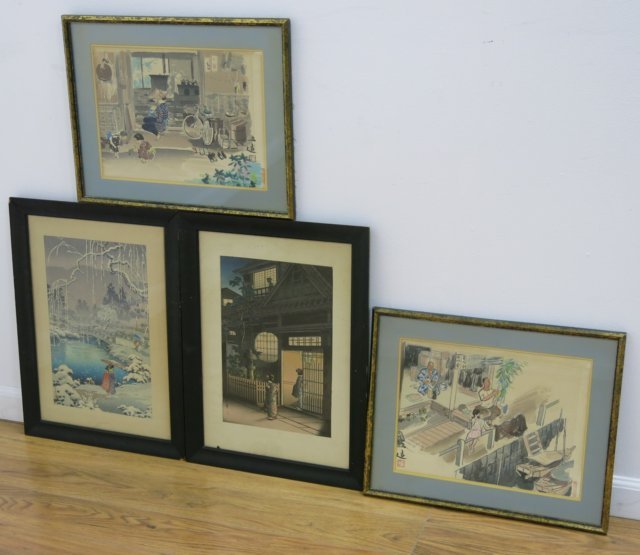 4 Japanese Works on Paper (1 of 5)