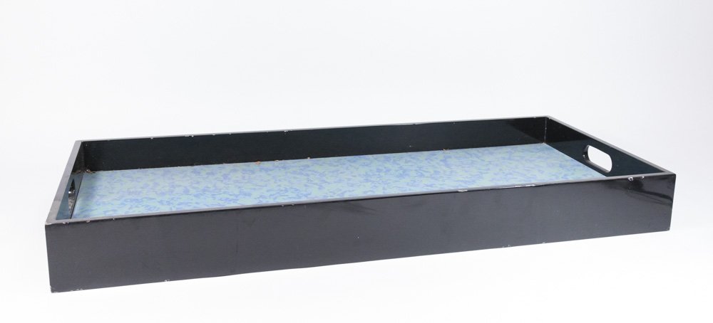 Black Lacquer Tray (1 of 3)