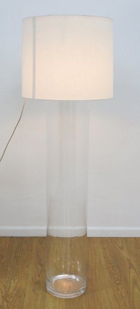 Columnar Form Glass Floor Lamp (1 of 3)
