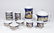 Bjorn Wiinblad, "1001 Nights" 14 Pc Tea/Coffee Set