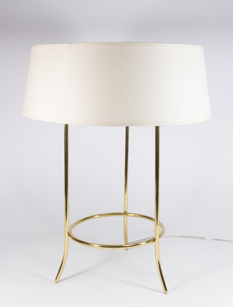 T.H. Robsjohn-Gibbings for Hansen Brass Lamp (1 of 3)