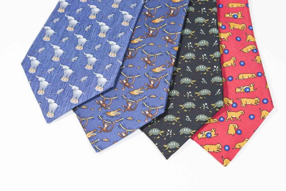 4 Hermès Animal Ties (1 of 2)