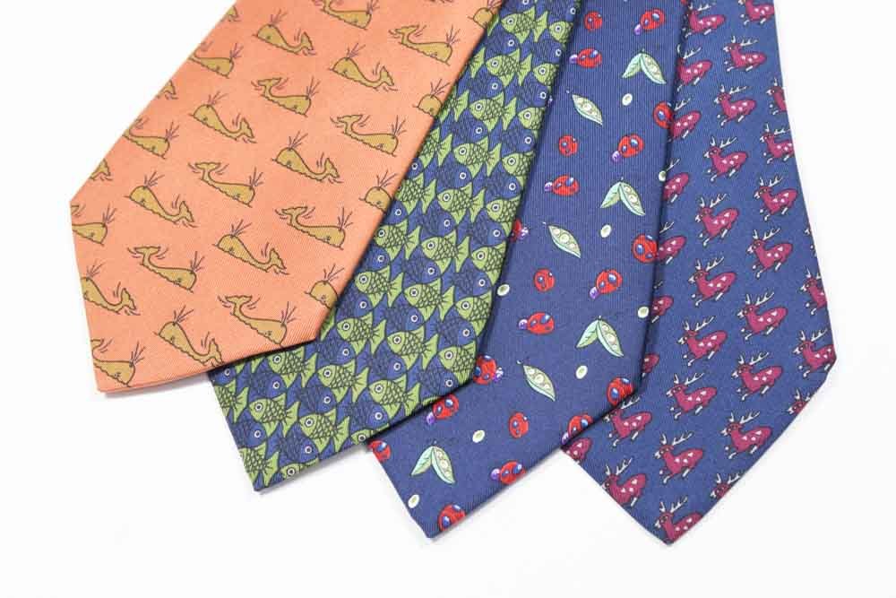 4 Hermès Animal Ties (1 of 2)
