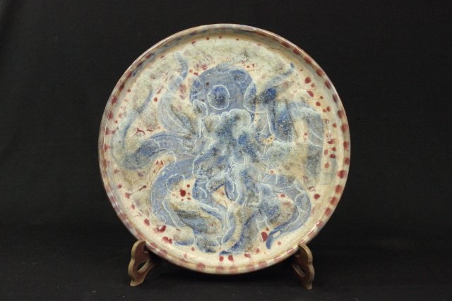 Waylande Gregory Glass Ceramic Fusion Charger (1 of 4)