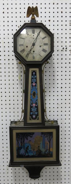 New Haven Banjo Clock with Westminster Chimes (1 of 5)