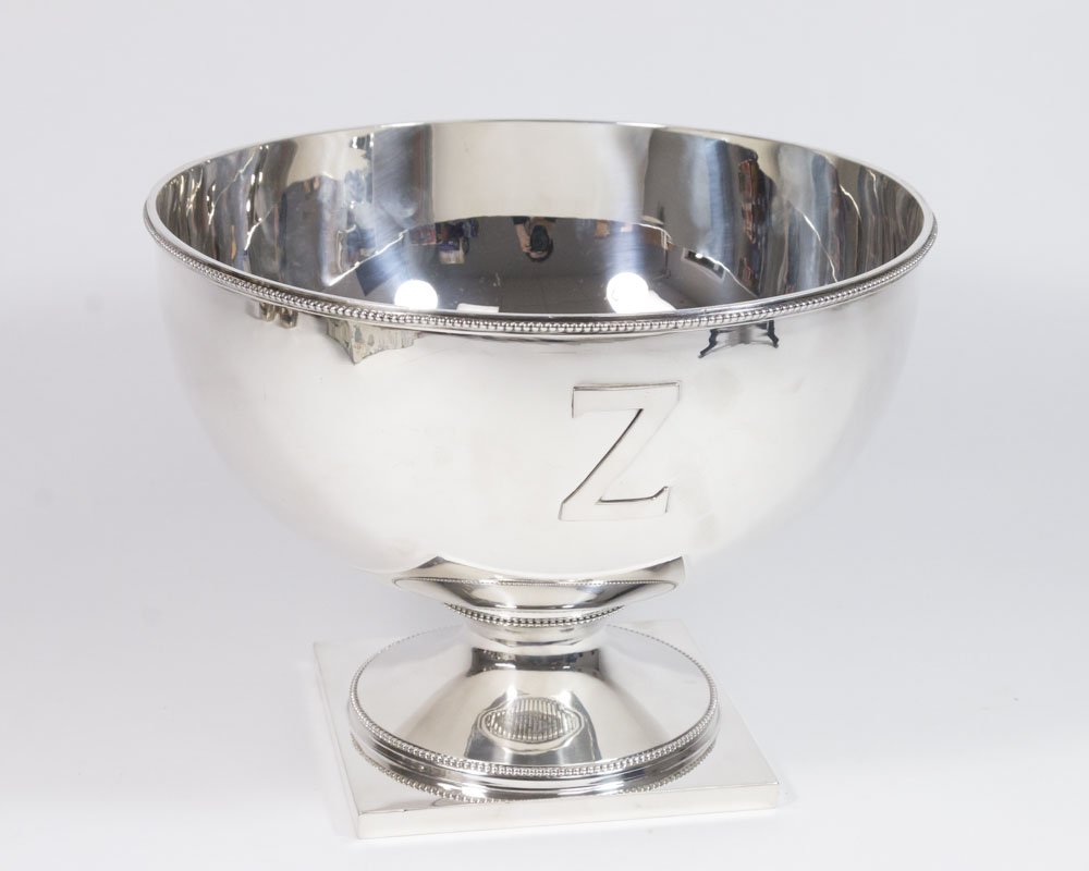 Georg Jensen USA Sterling Silver Punchbowl (1 of 5)