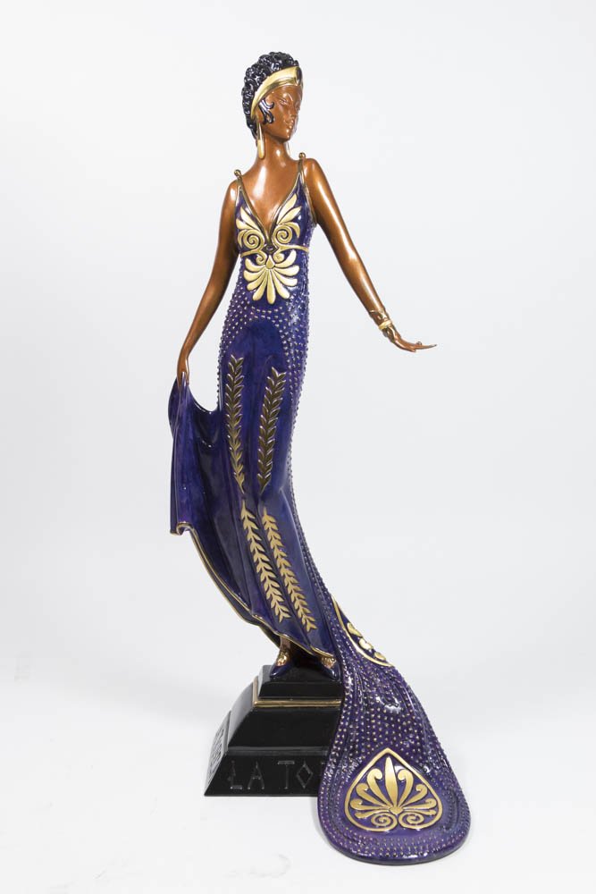 Art Deco Bronze, Erté, "La Tosca" (1 of 6)