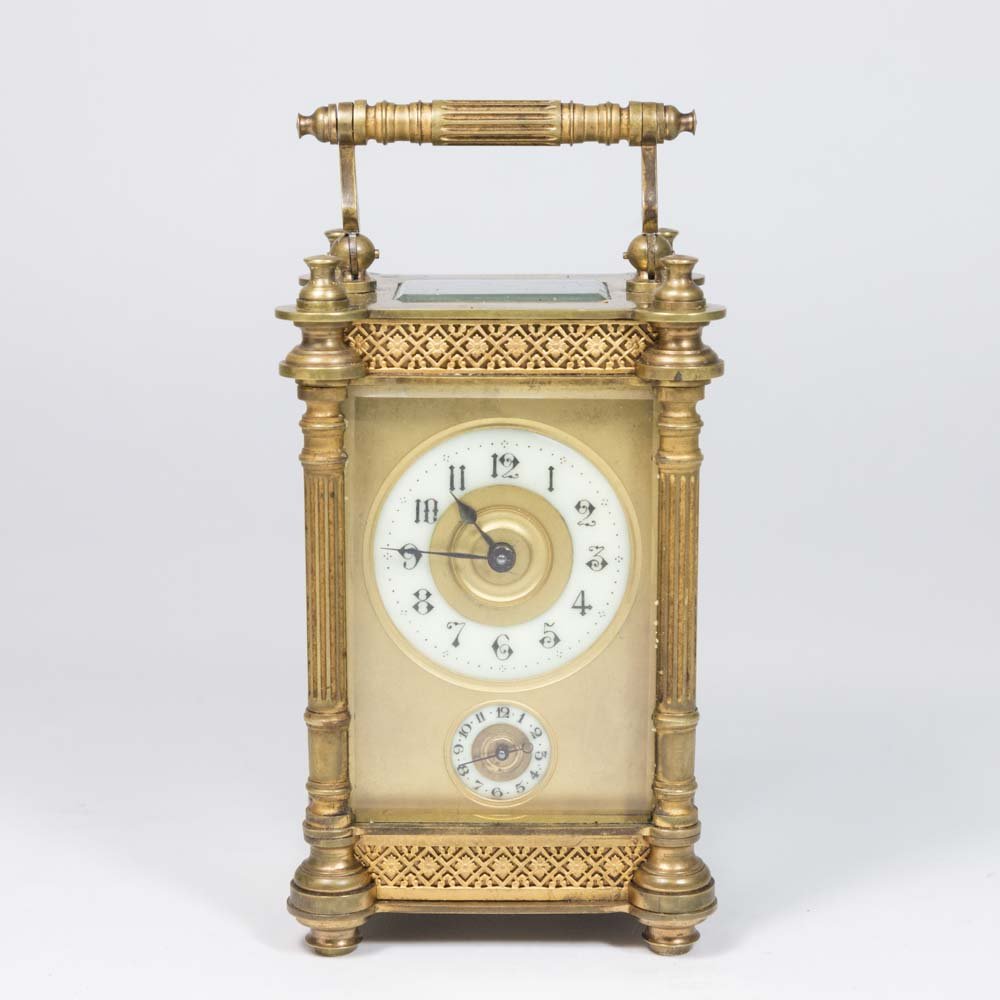 French Alarm Carriage Clock (1 of 6)