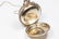 14K Gold Elgin Pocket Watch in Etched Hunters Case - 5