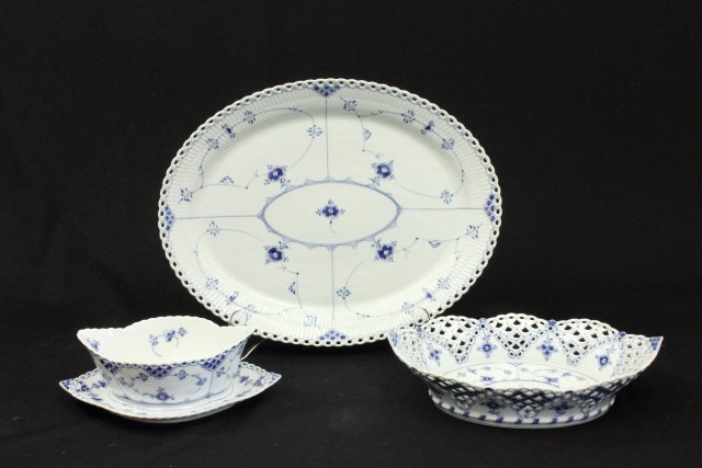 3 Pc Royal Copenhagen Dinnerware (1 of 5)