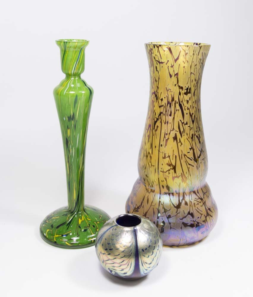3 Art Glass Pieces (1 of 7)