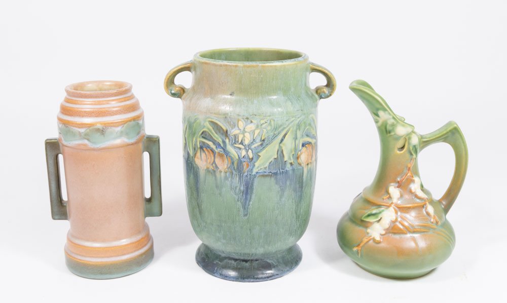 3 Pieces of Roseville (1 of 6)