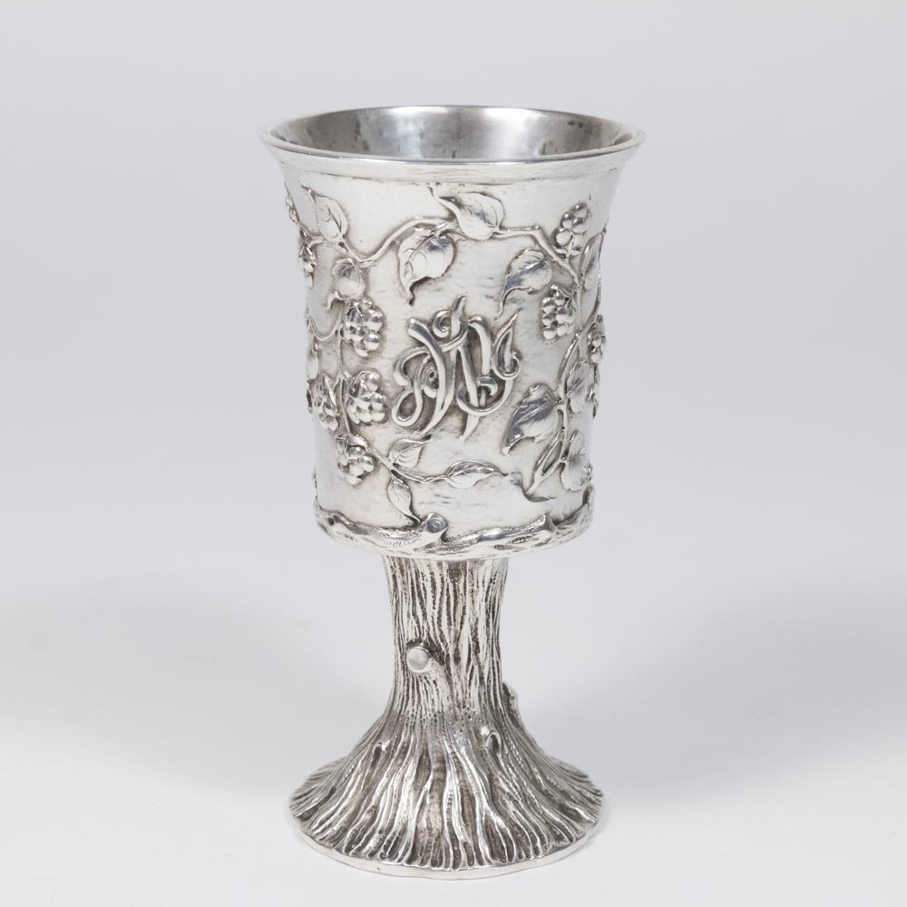 Friedell Pasadena Sterling Silver Kiddush Cup (1 of 5)