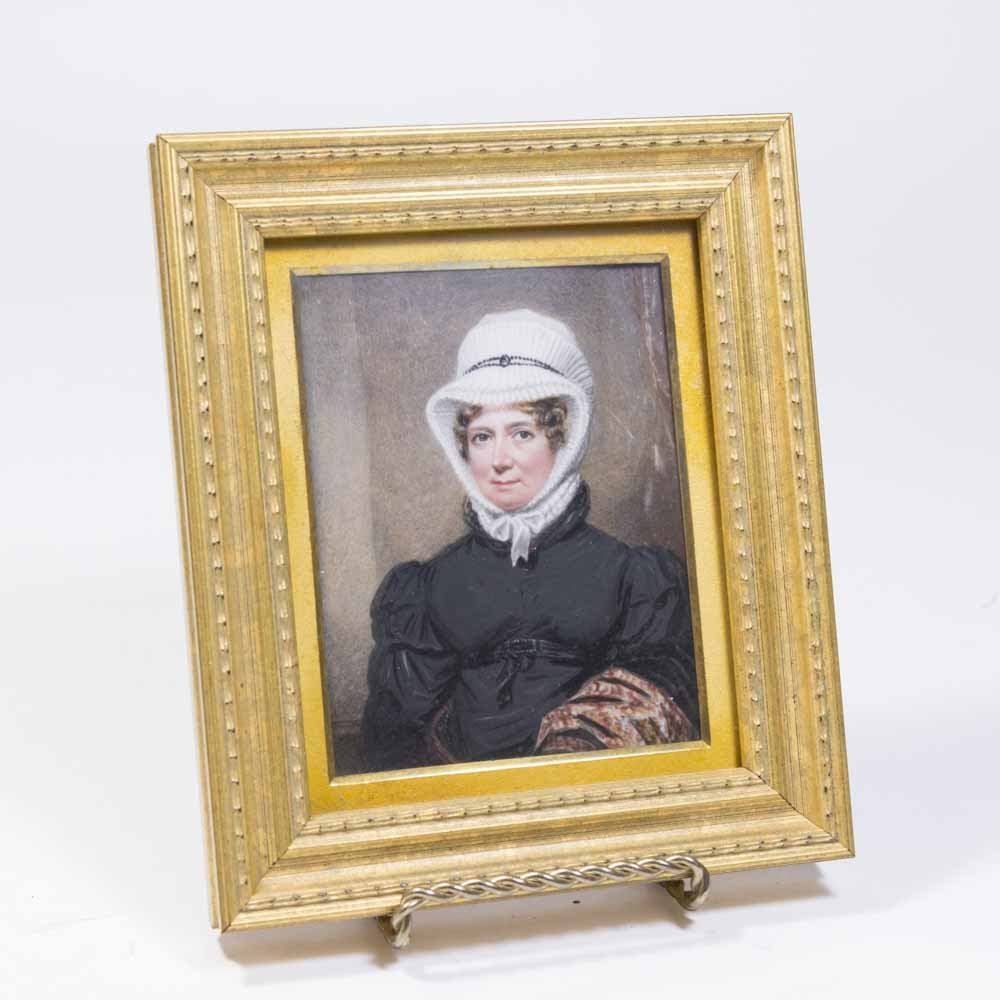 Attrib. to Charles Foot Taylor, Portrait Miniature (1 of 3)