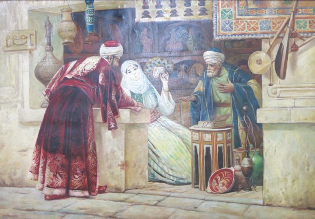 Orientalist Market Scene (1 of 4)