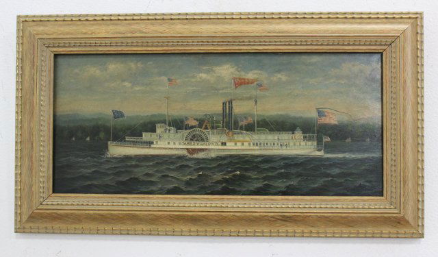 American Steam Paddle Boat, "James W. Baldwin" (1 of 5)