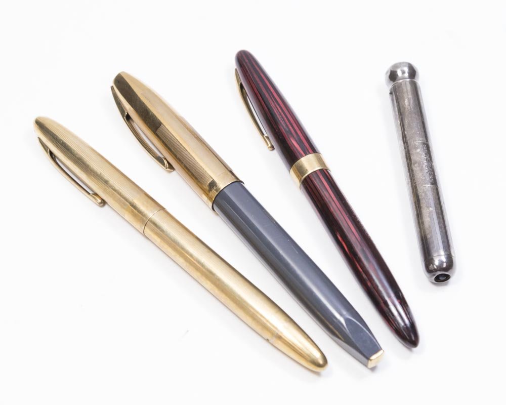 3 Schaefer Pens with 14K Nibs & Tiffany Pencil (1 of 7)