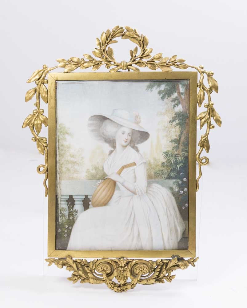 Portrait Miniature of a Young Lady (1 of 6)