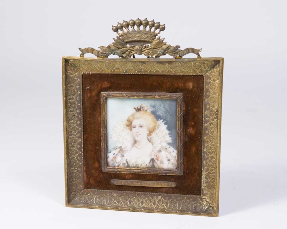 Portrait Miniature, Marie De Medici (1 of 5)
