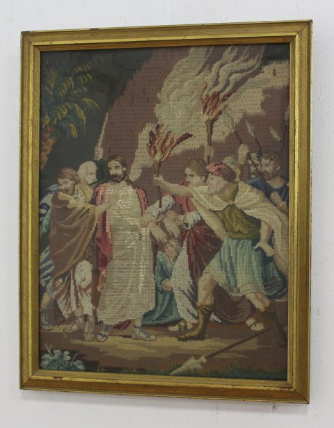 Needlepoint, Biblical Scene (1 of 2)