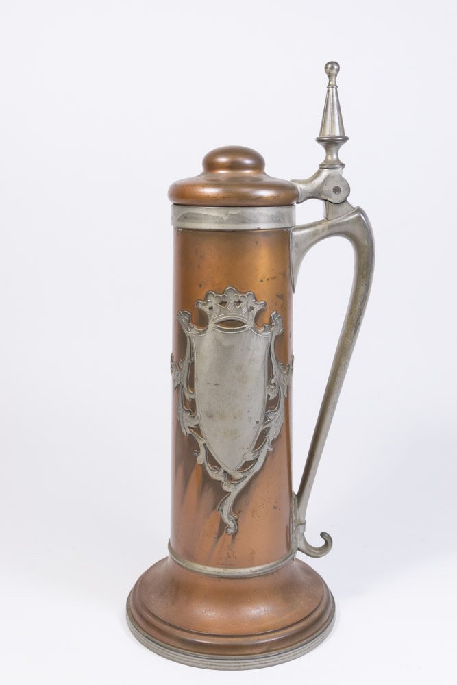 Pairpoint Copper & Pewter Mounted Tankard (1 of 7)