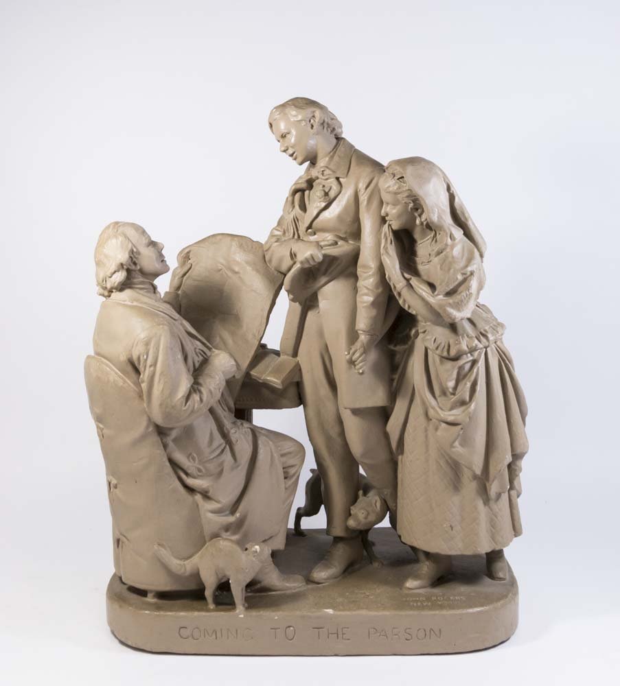 John Rogers Grouping, "Coming to the Parson" (1 of 10)