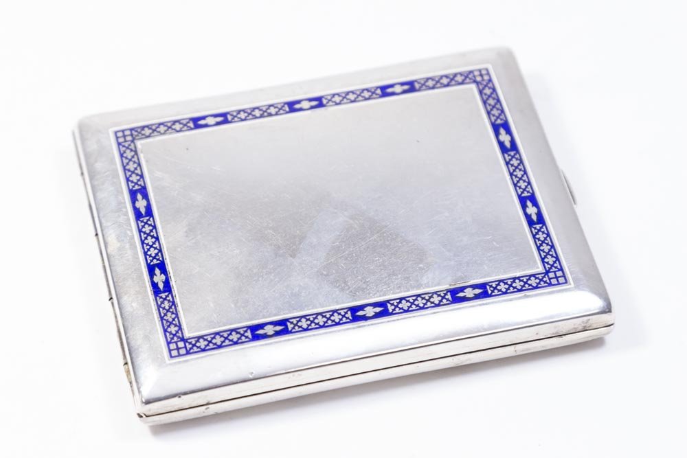 Armenian Silver & Enamel Case (1 of 7)