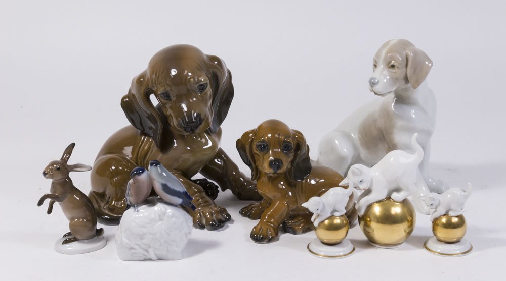 Group Lot of 8 Rosenthal Animals (1 of 7)