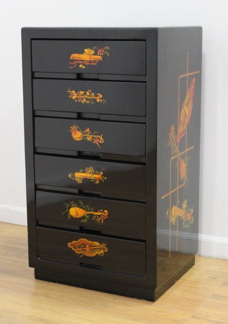 Asian Lacquer Chest (1 of 2)