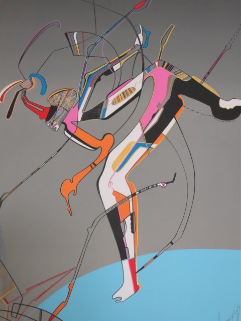 Mikhael Chemiakin, "Runner" (1 of 4)