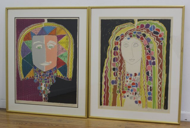 Gloria Vanderbilt, 2 Female Portraits (1 of 7)