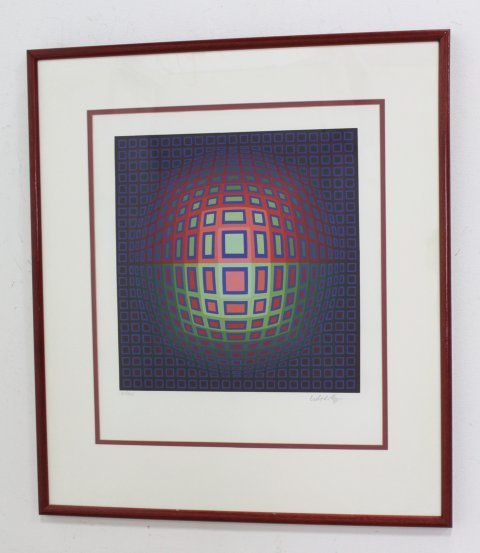Victor Vasarely, Optical Composition (1 of 4)