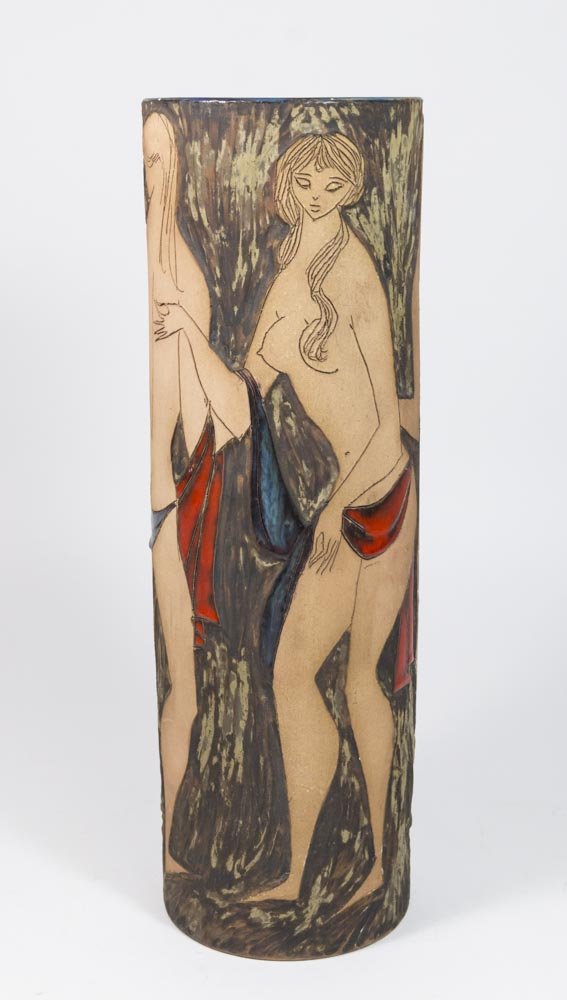 Fabbrini Glazed Ceramic Vase (1 of 7)