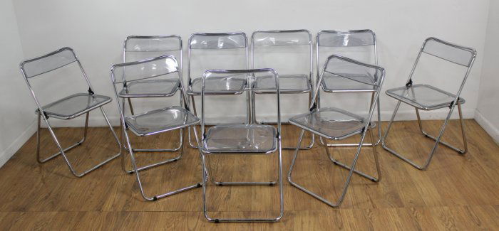 8 Giancarlo Piretti for Castelli Plia Chairs (1 of 2)