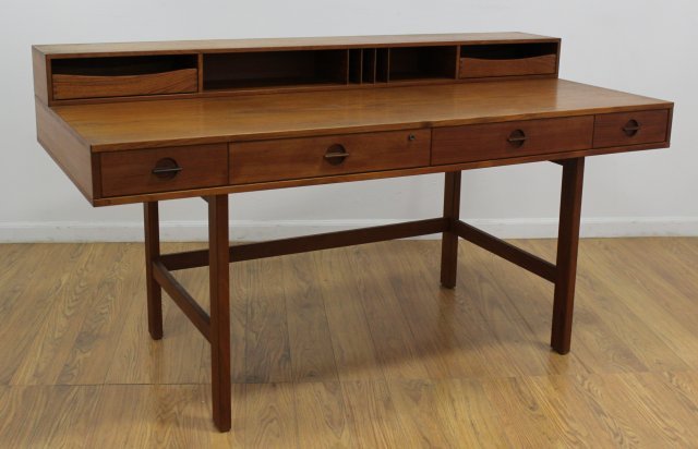 Jens Quistgaard for Lovig Teak Desk (1 of 7)