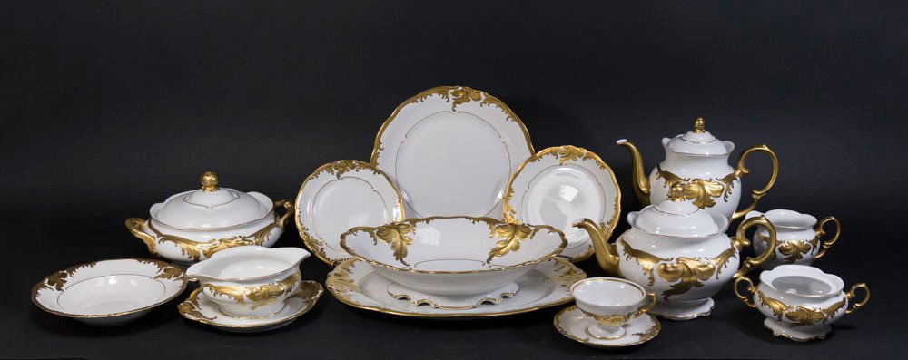 Polish "Porcelain" Partial Dinner Service (1 of 6)