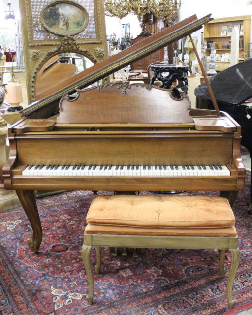 Krakauer French Leg Baby Grand Piano with Bench (1 of 5)