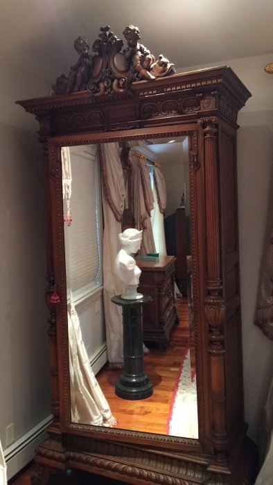 Pr 19th Century French Renaissance Walnut Armoires (1 of 7)