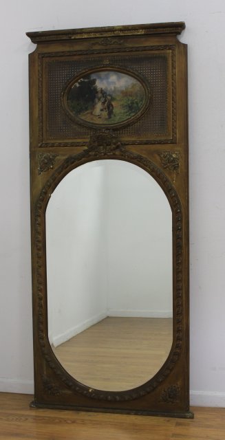 French Trumeau Mirror (1 of 5)
